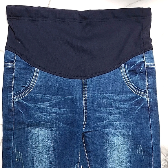 Maternity high waist skinny jeans size M - Picture 2 of 4